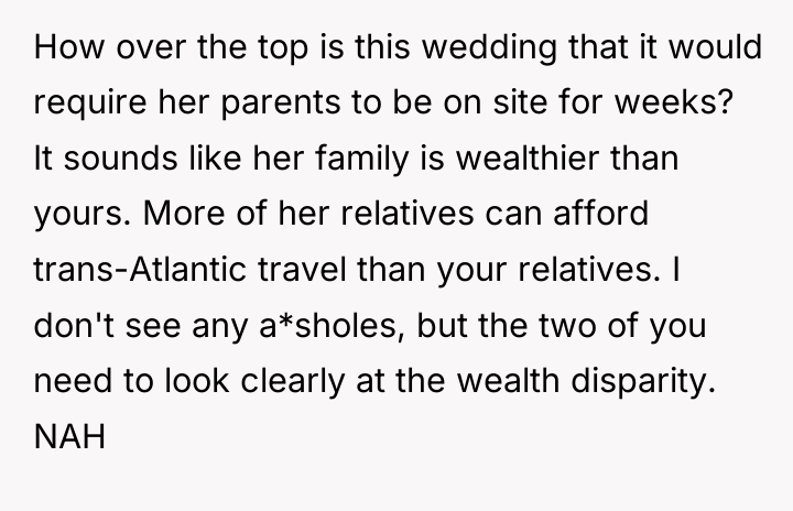 How over the top is this wedding that it would...