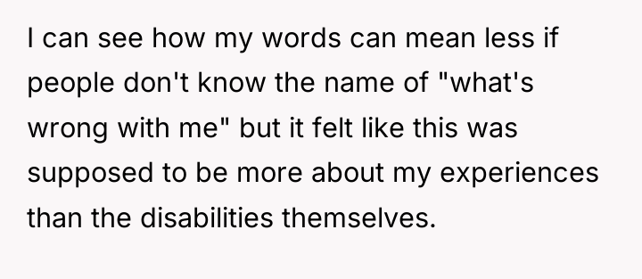 I can see how my words can mean less if...