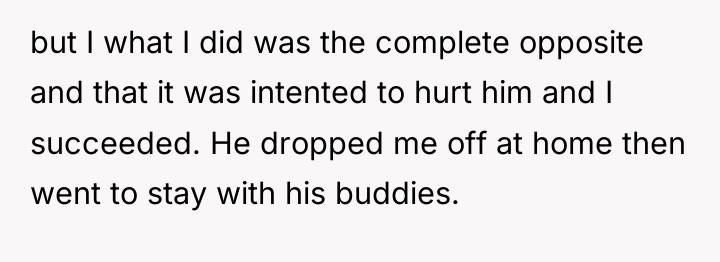 but I what I did was the complete opposite and...