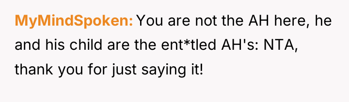 MyMindSpoken You are not the AH here, he and his...