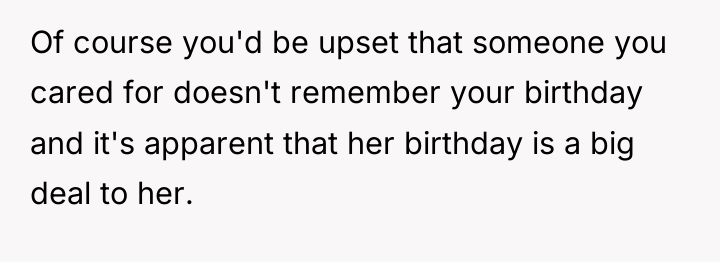 Of course you'd be upset that someone you cared for...