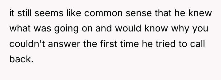 it still seems like common sense that he knew what...