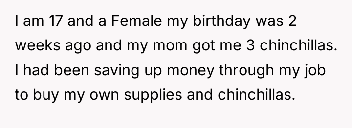 I am 17 and a Female my birthday was 2...