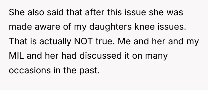 She also said that after this issue she was made...