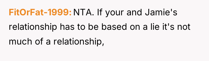 FitOrFat-1999 NTA. If your and Jamie's relationship has to be...