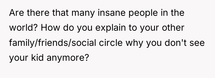 Are there that many insane people in the world? How...