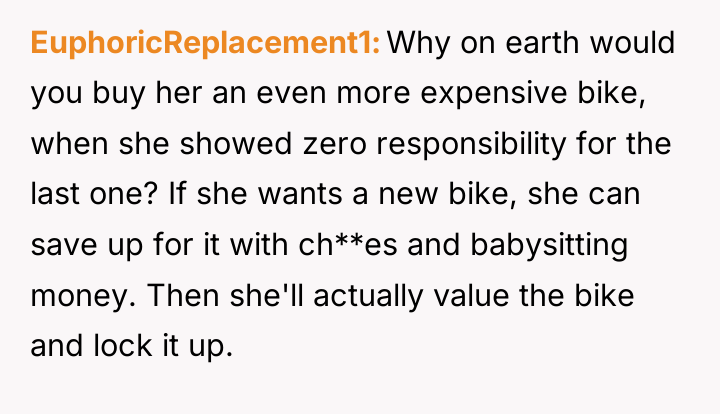 EuphoricReplacement1 Why on earth would you buy her an even...