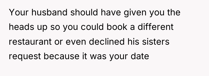 Your husband should have given you the heads up so...