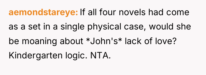 aemondstareye If all four novels had come as a set...