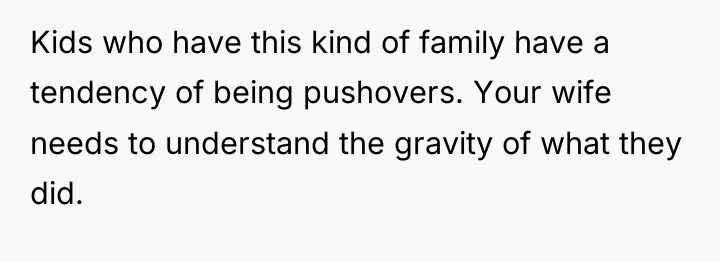 Kids who have this kind of family have a tendency...