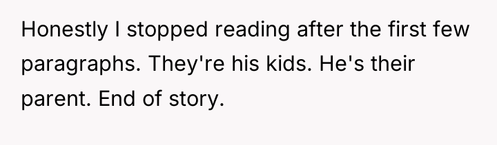 Honestly I stopped reading after the first few paragraphs. They're...
