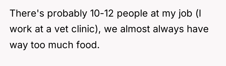 There's probably 10-12 people at my job (I work at...