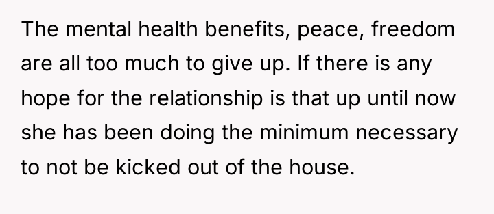 The mental health benefits, peace, freedom are all too much...