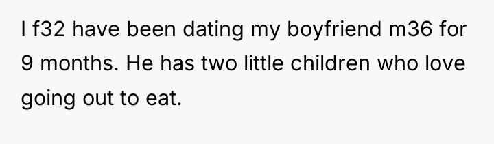 I f32 have been dating my boyfriend m36 for 9...