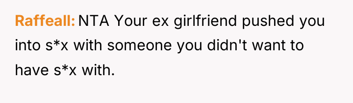 Raffeall NTA Your ex girlfriend pushed you into s*x with...