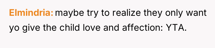 Elmindria maybe try to realize they only want yo give...