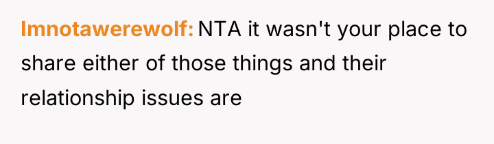 Imnotawerewolf NTA it wasn't your place to share either of...