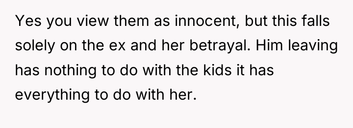 Yes you view them as innocent, but this falls solely...