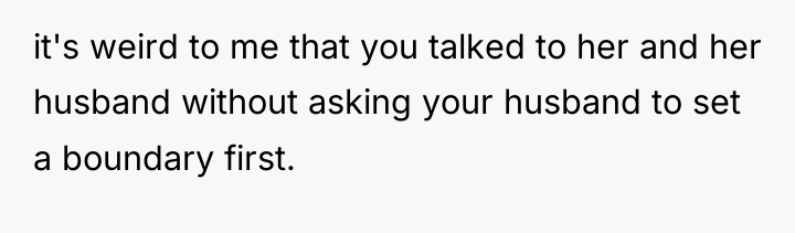 it's weird to me that you talked to her and...