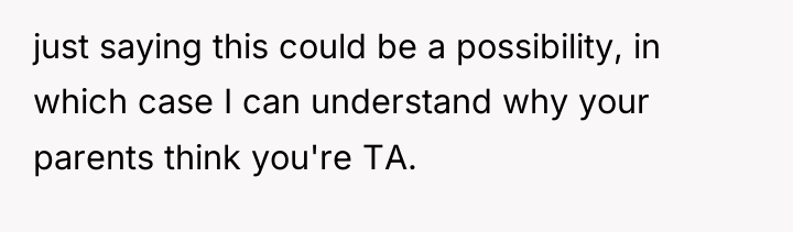 just saying this could be a possibility, in which case...