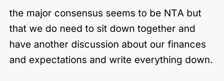 the major consensus seems to be NTA but that we...