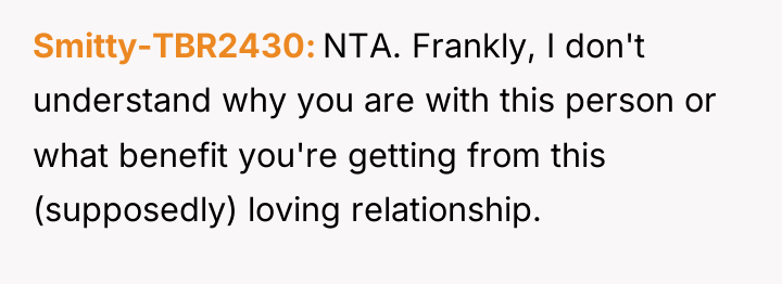 Smitty-TBR2430 NTA. Frankly, I don't understand why you are with...