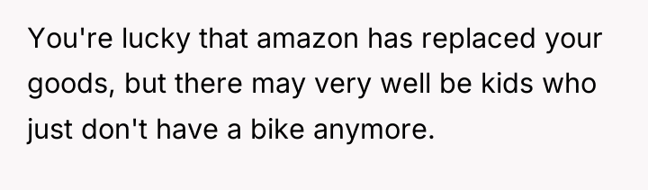 You're lucky that amazon has replaced your goods, but there...