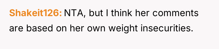 Shakeit126 NTA, but I think her comments are based on...