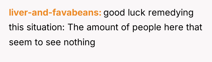 liver-and-favabeans good luck remedying this situation: The amount of people...