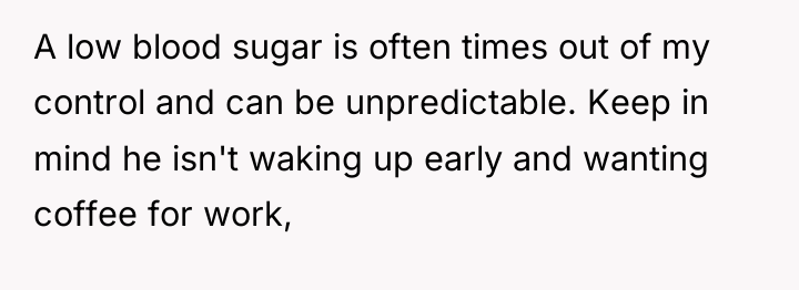 A low blood sugar is often times out of my...