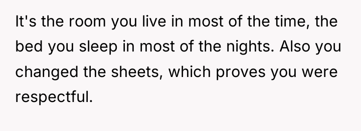 It's the room you live in most of the time,...