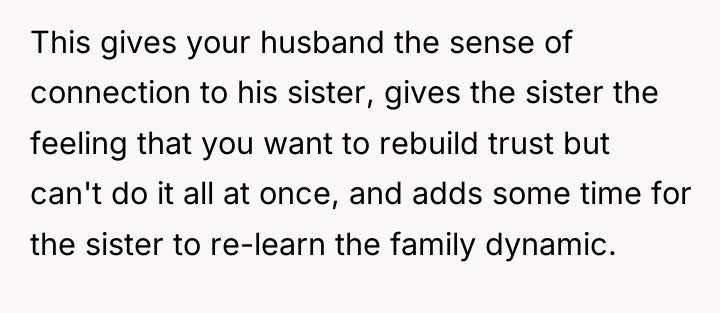 This gives your husband the sense of connection to his...