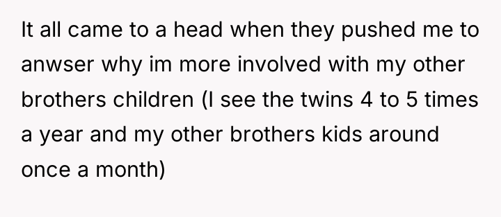 It all came to a head when they pushed me...