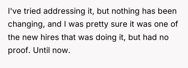 I've tried addressing it, but nothing has been changing, and...