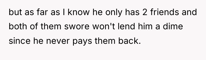 but as far as I know he only has 2...