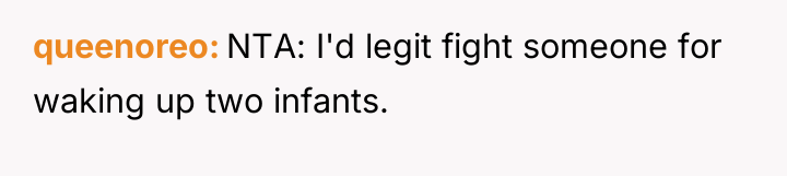 queenoreo NTA: I'd legit fight someone for waking up two...