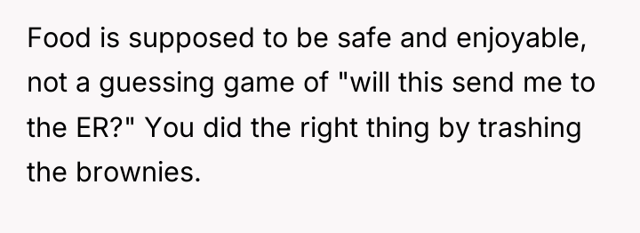 Food is supposed to be safe and enjoyable, not a...