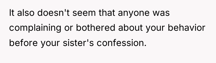 It also doesn't seem that anyone was complaining or bothered...