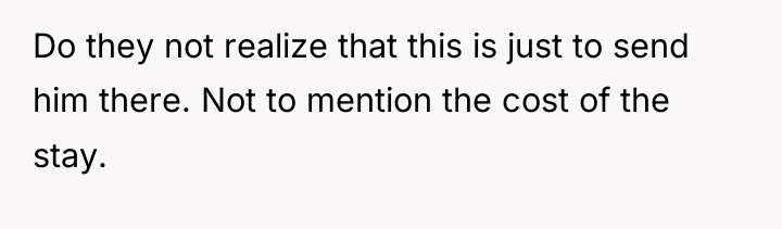 Do they not realize that this is just to send...