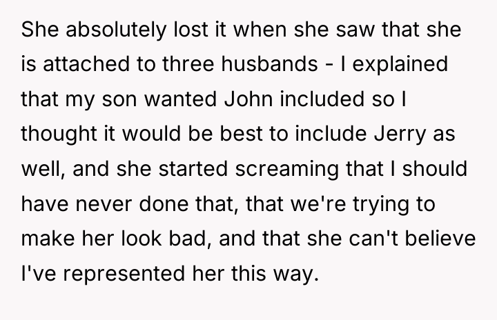 She absolutely lost it when she saw that she is...