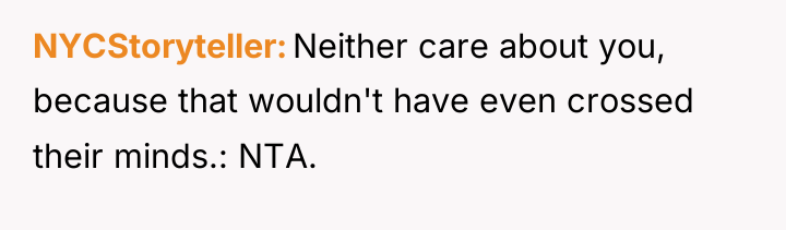 NYCStoryteller Neither care about you, because that wouldn't have even...
