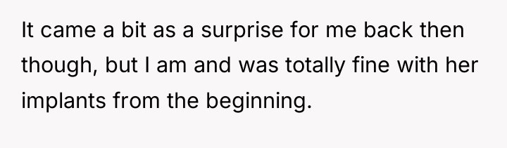 It came a bit as a surprise for me back...