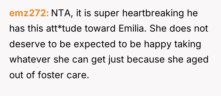 emz272 NTA, it is super heartbreaking he has this att*tude...