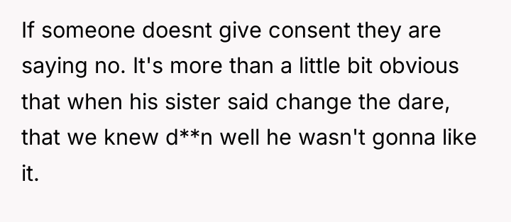 If someone doesnt give consent they are saying no. It's...