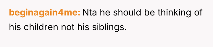 beginagain4me Nta he should be thinking of his children not...
