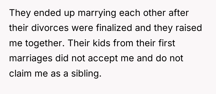 They ended up marrying each other after their divorces were...
