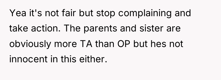 Yea it's not fair but stop complaining and take action....