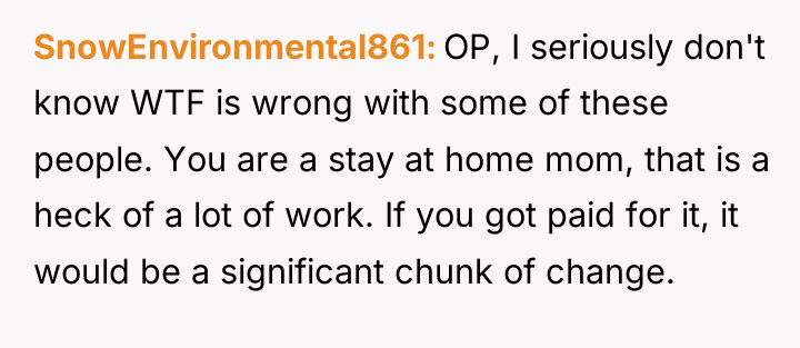 SnowEnvironmental861 OP, I seriously don't know WTF is wrong with...