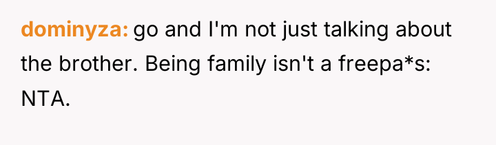 dominyza go and I'm not just talking about the brother....