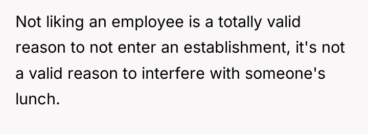 Not liking an employee is a totally valid reason to...